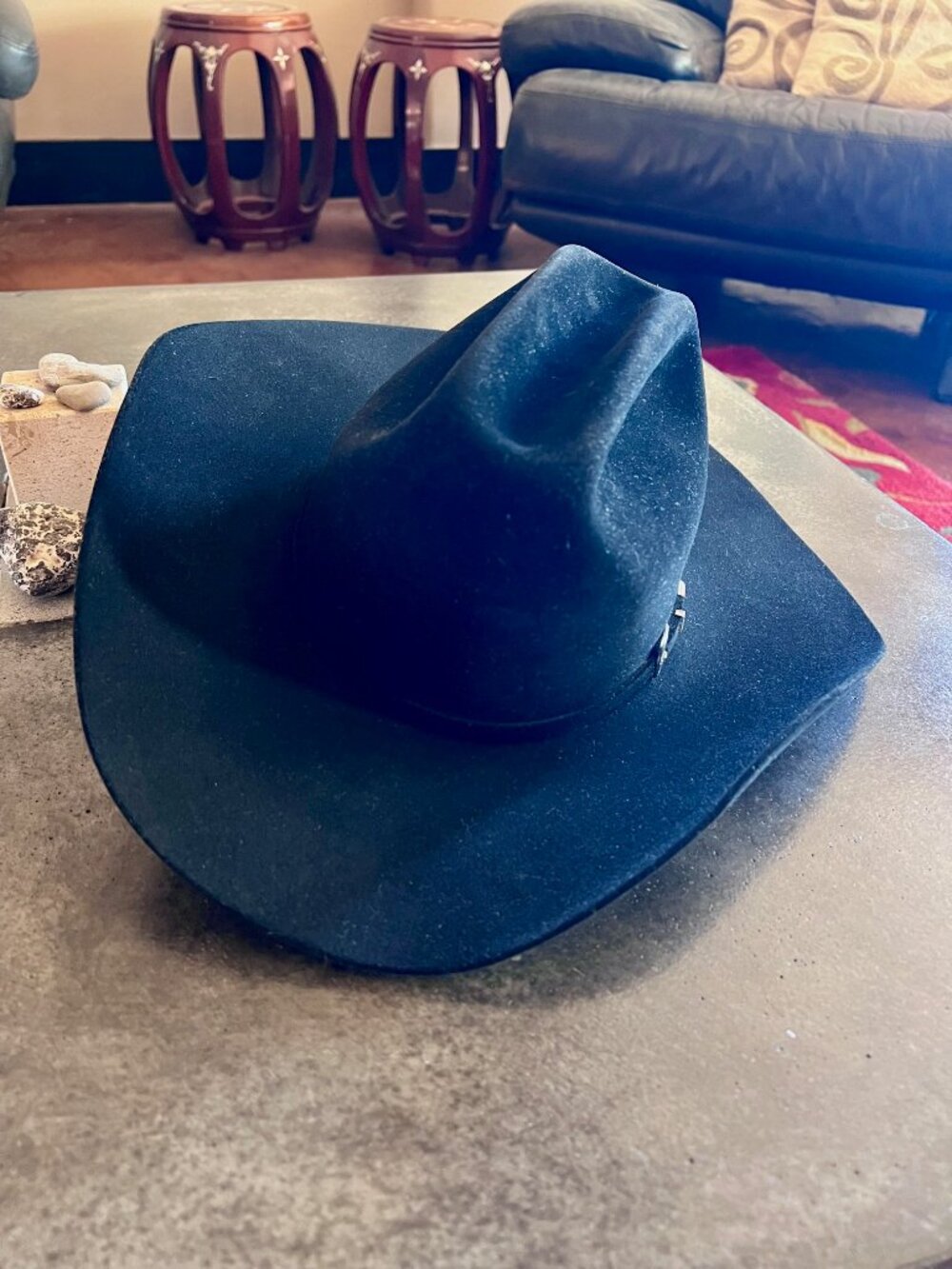 Resistol Black Gold 20X Beaver Western Cowboy Hat Size 6 3/4